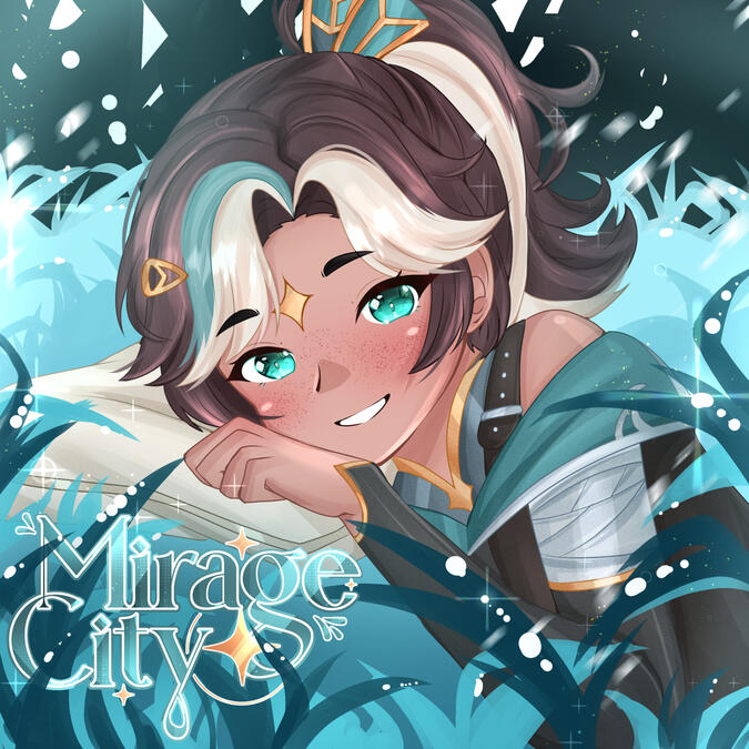 "Mirage City" Art and concept by: Rippu